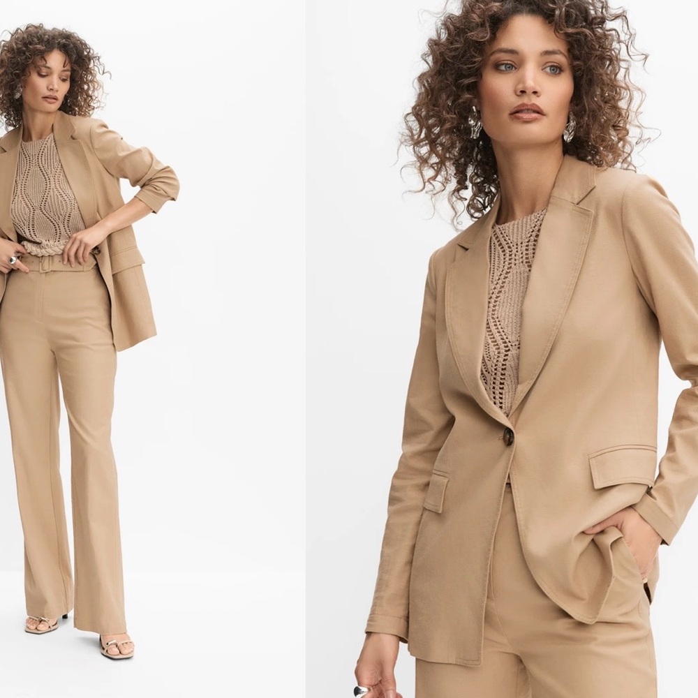 Chic Tan Women's Blazer